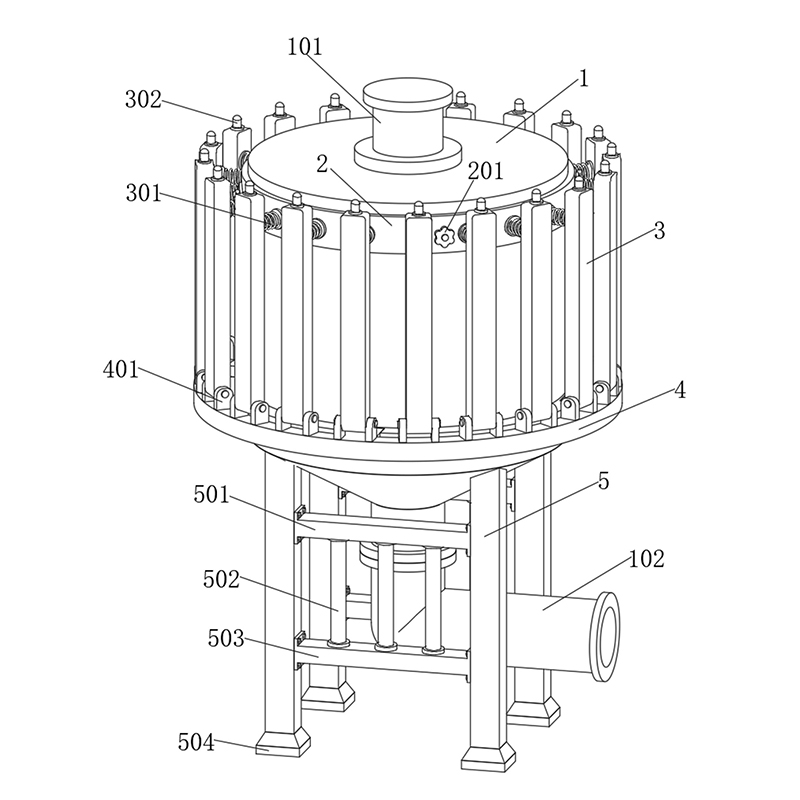 Yinchi ji bo Struktura Parastina Nûjenî ya ji bo Pompeya Silo Conveyor Patent Distîne